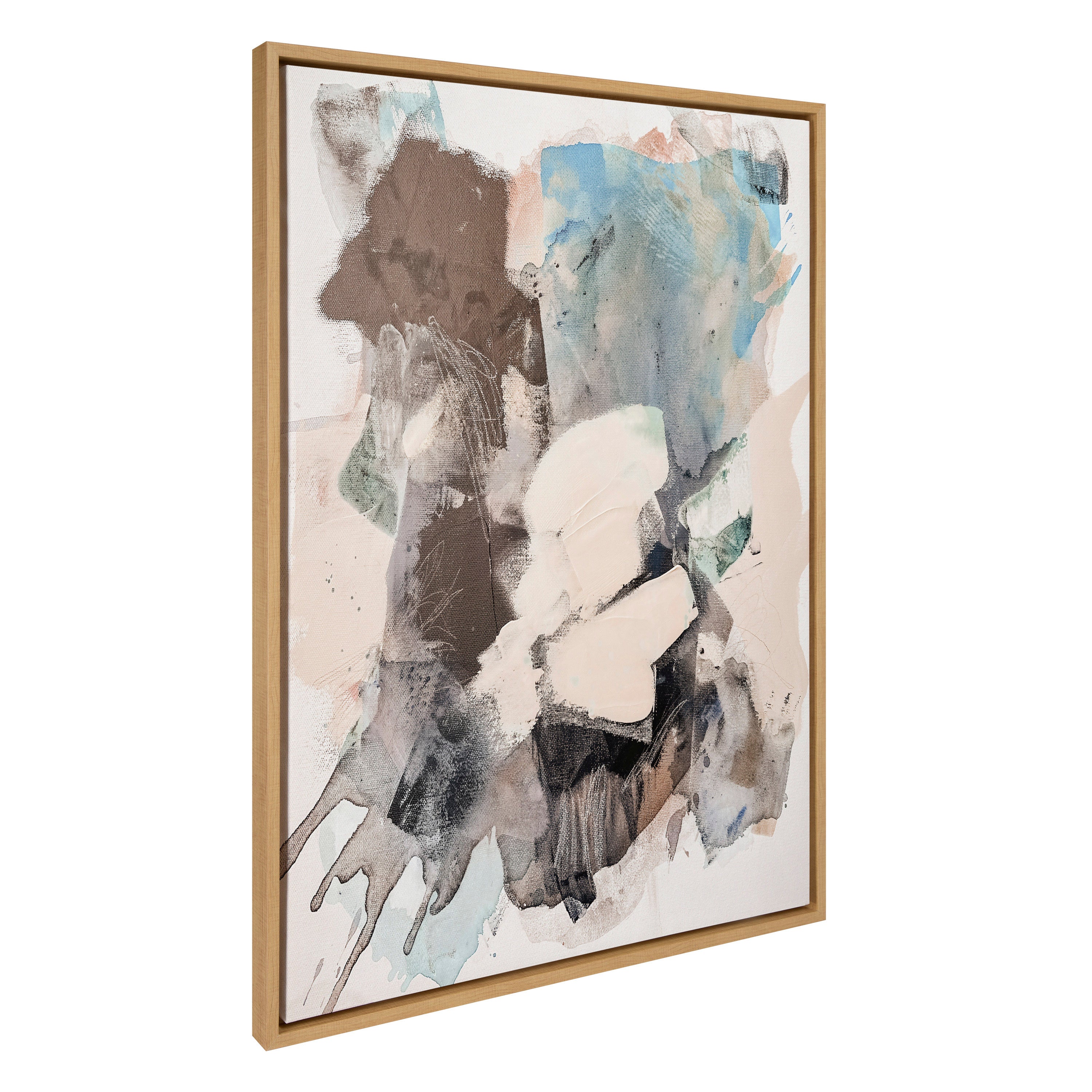 Sylvie Painted Flow I Framed Canvas by Amy Lighthall