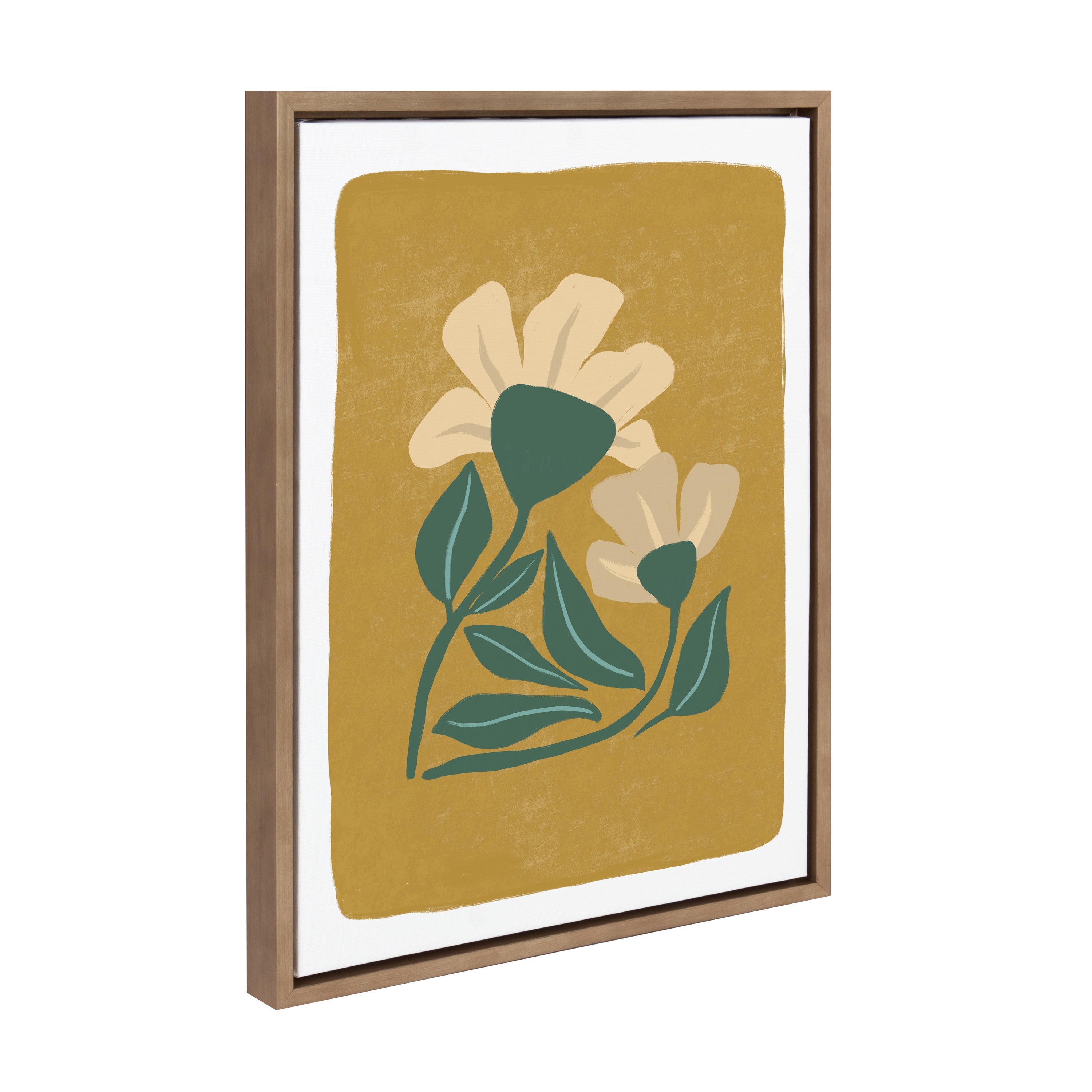 Sylvie Happy Flowers Framed Canvas by kateandlaurel - product image 8 for Resin Society