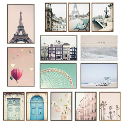 Sylvie L Hotel, Paris Eiffel Tower Europe Travel and Pont Alexandre III by kateandlaurel - product image 4 for Resin Society