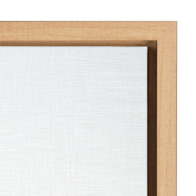 Sylvie Color Football Portrait Framed Canvas, Natural 18x24 by kateandlaurel - product image 3 for Resin Society