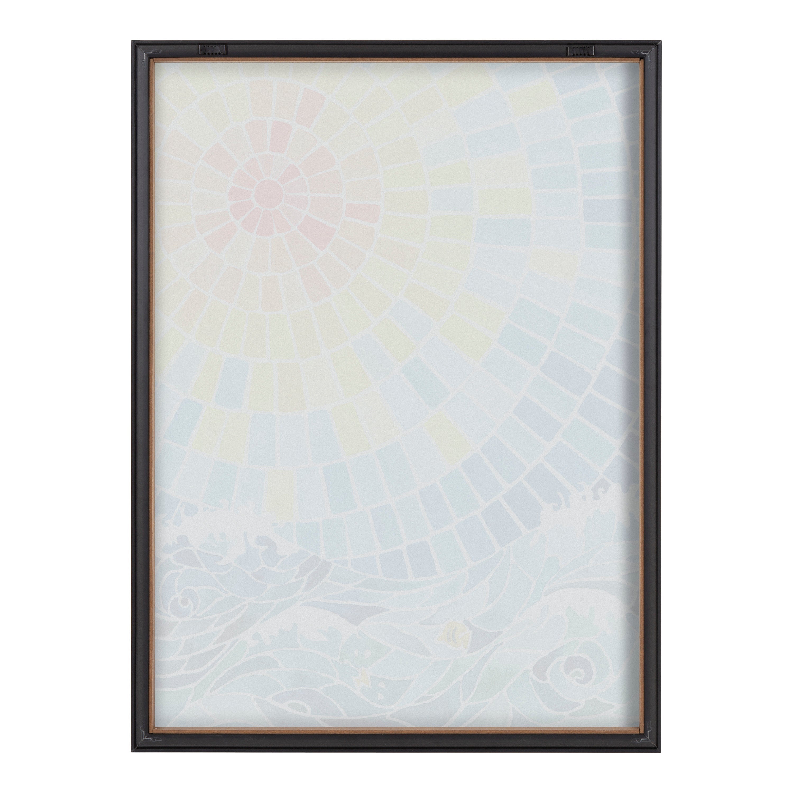 Blake Under the Hawaiian Sun Framed Printed Glass by kateandlaurel - product image 6 for Resin Society