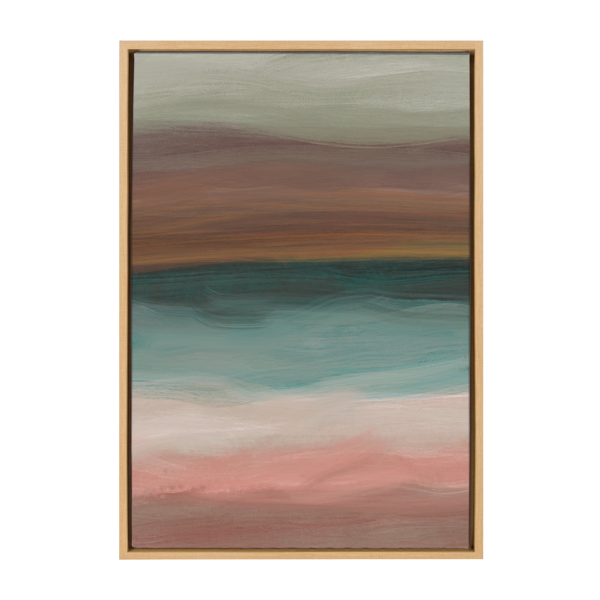 Sylvie Peace Framed Canvas by kateandlaurel - main product image for Resin Society