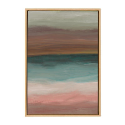 Sylvie Peace Framed Canvas by kateandlaurel - main product image for Resin Society