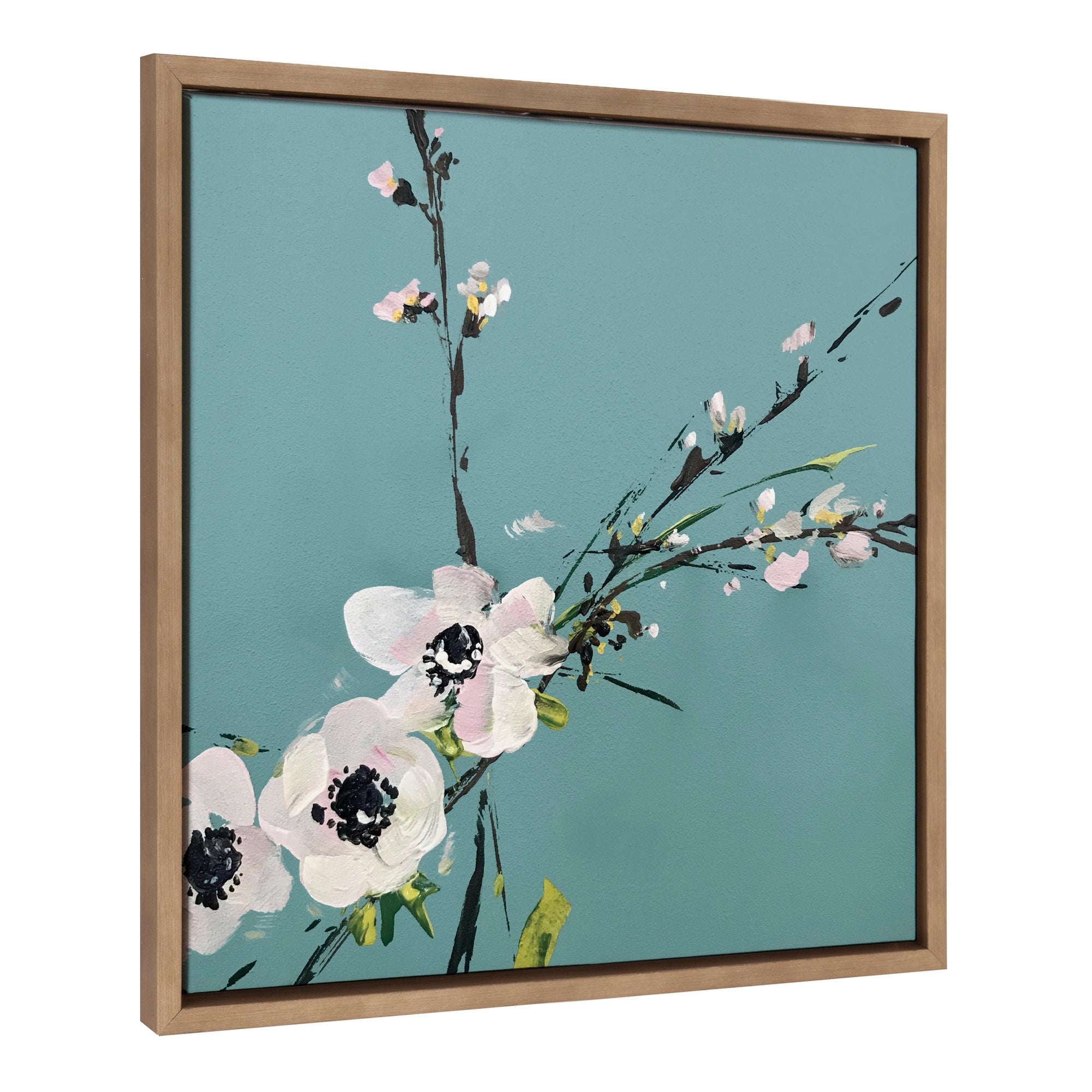 Sylvie It Could Have Gone Two Ways They Said Framed Canvas by kateandlaurel - main product image for Resin Society