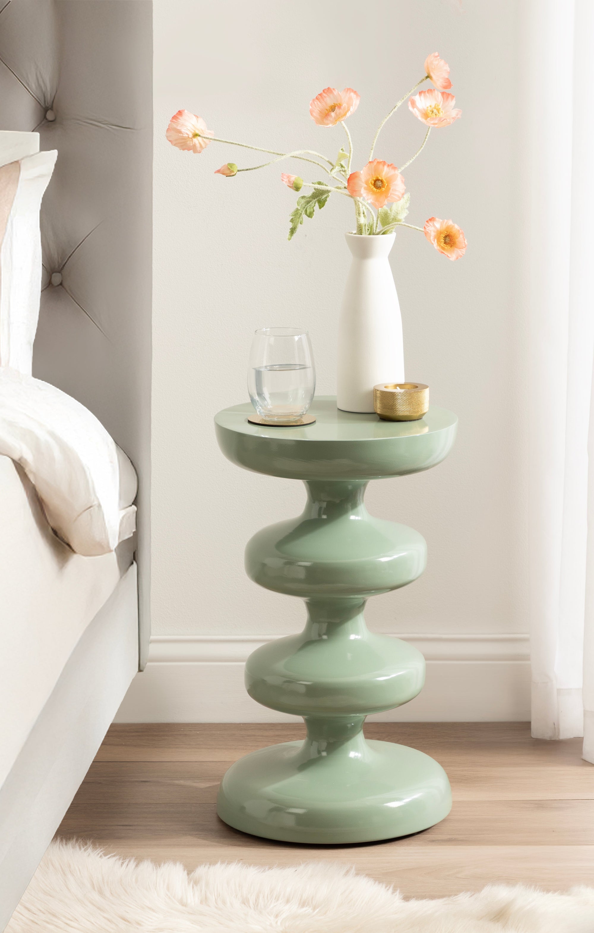 Fondi Metal Side Table