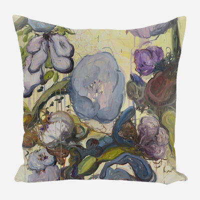 Yellow Flower Pillow by John Beard Collection - main product image for Resin Society