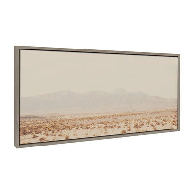 Sylvie California Dreaming Framed Canvas by Laura Evans
