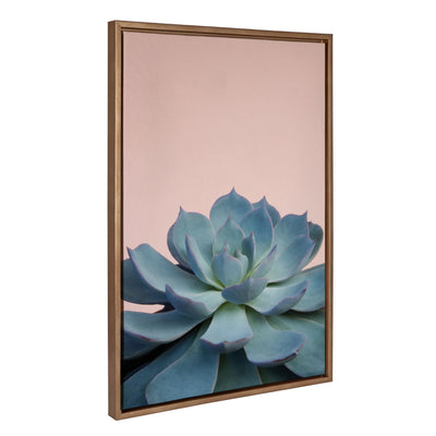 Sylvie Succulent 10 Framed Canvas by kateandlaurel - product image 7 for Resin Society