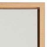 Sylvie Tree Rings Linen Framed Canvas by kateandlaurel - product image 13 for Resin Society