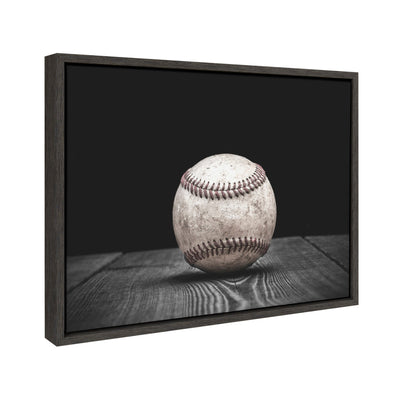 Sylvie Baseball Framed Canvas by kateandlaurel - product image 2 for Resin Society