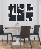 Quiet Jungle Canvas Wall Art Set by kateandlaurel - product image 7 for Resin Society