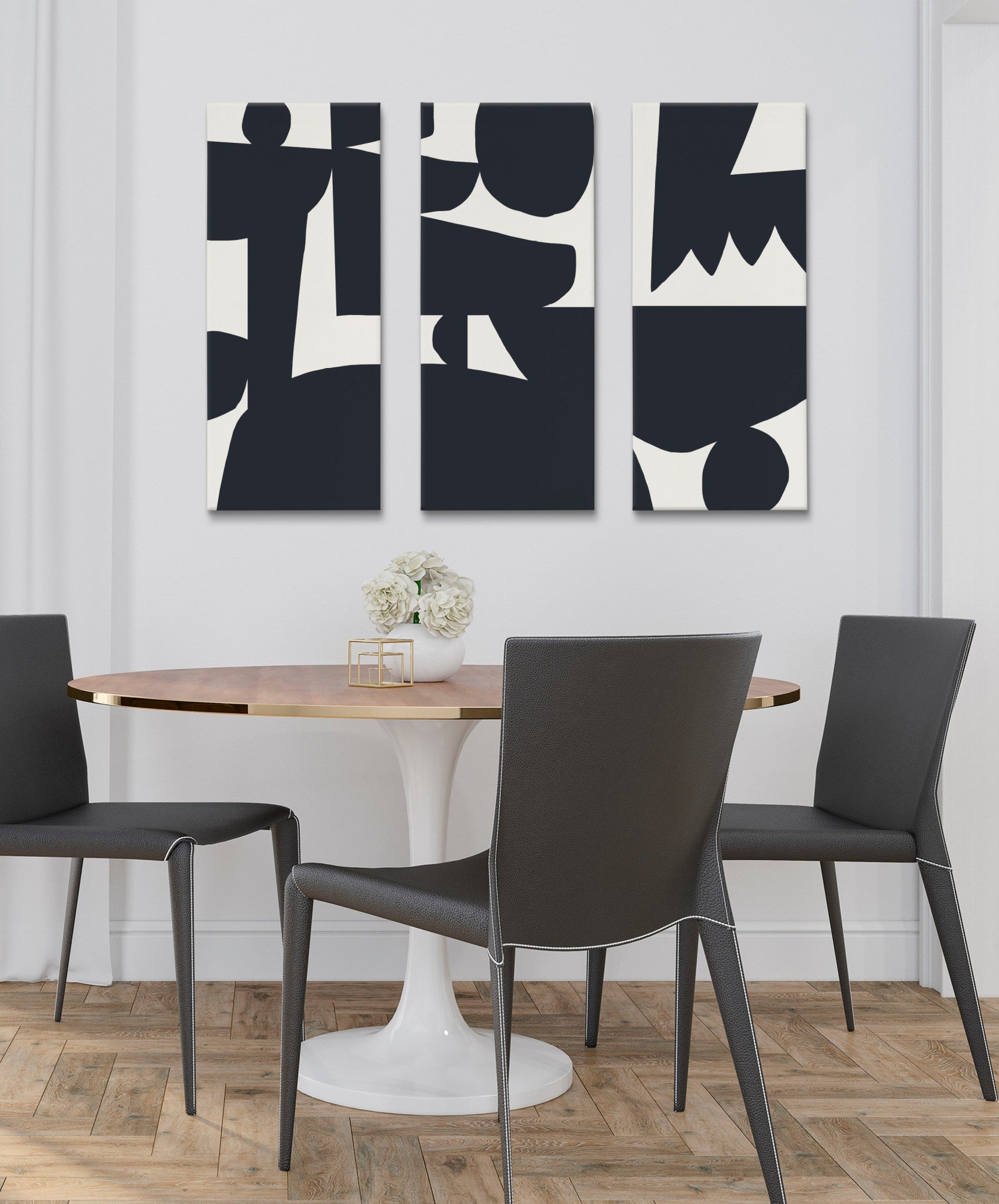Quiet Jungle Canvas Wall Art Set by kateandlaurel - product image 7 for Resin Society