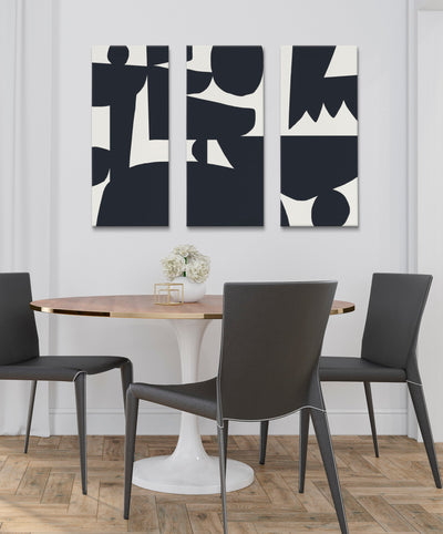 Quiet Jungle Canvas Wall Art Set by kateandlaurel - product image 7 for Resin Society