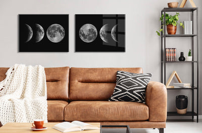 Mod Moon It’s Just a Phase Floating Acrylic Art by kateandlaurel - product image 10 for Resin Society