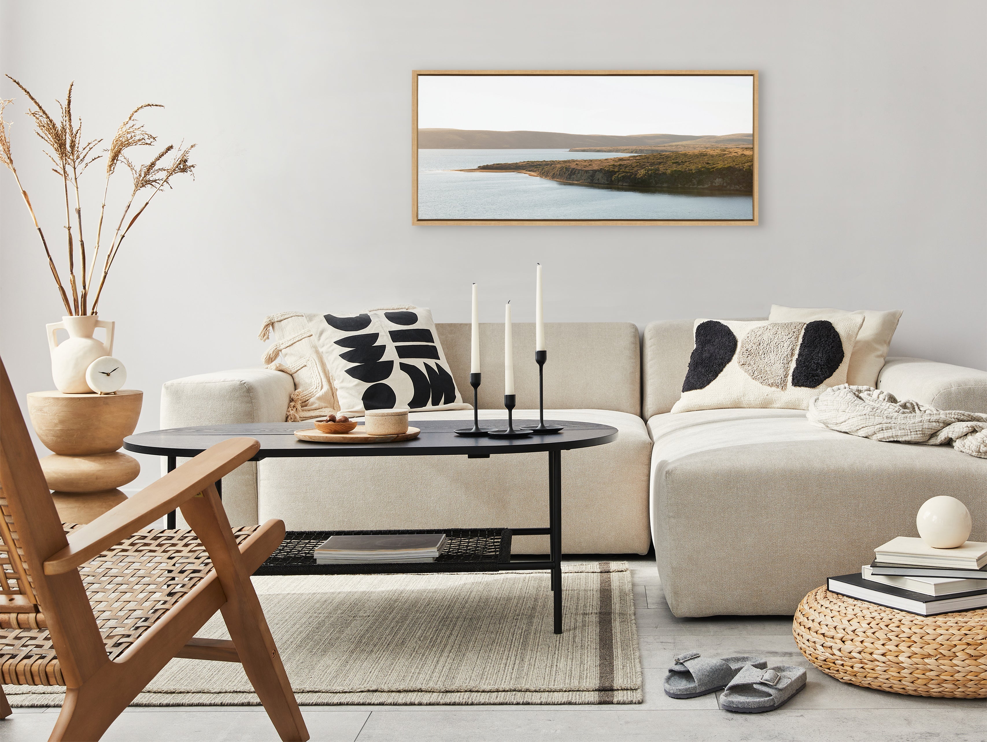 Sylvie Drakes Estero No 1 Framed Canvas by Crystal Lynn Collins