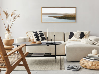 Sylvie Drakes Estero No 1 Framed Canvas by Crystal Lynn Collins