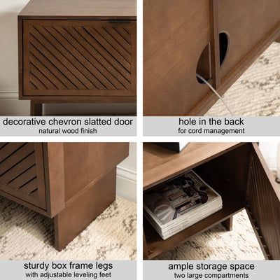 Mezzeta Wood TV Stand
