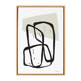 Sylvie Entangled Neutral Framed Canvas by kateandlaurel - product image 8 for Resin Society