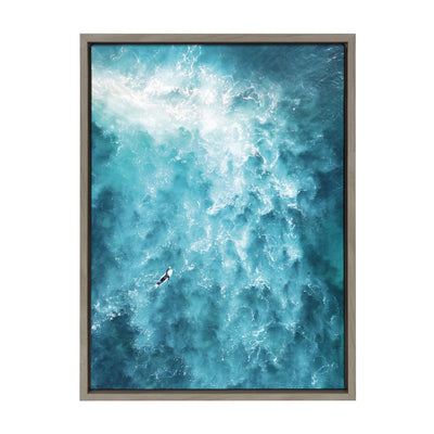 Sylvie La Jolla 7 Framed Canvas by Rachel Bolgov by kateandlaurel - product image 8 for Resin Society