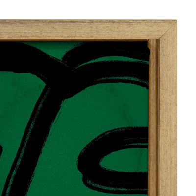 Sylvie Wear Your Crown Framed Canvas by kateandlaurel - product image 3 for Resin Society