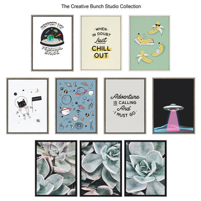 Sylvie Personal Space Framed Canvas by The Creative Bunch Studio by kateandlaurel - product image 6 for Resin Society