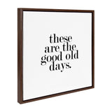 Sylvie Good Old Days Framed Canvas by kateandlaurel - main product image for Resin Society