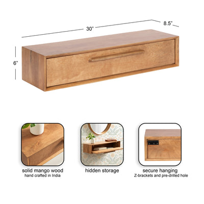 McCutcheon Floating Console Table
