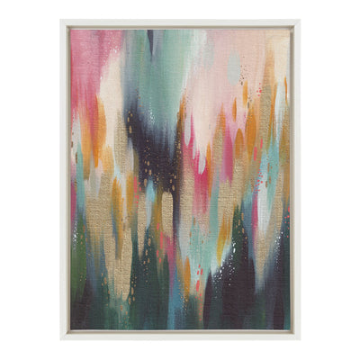 Sylvie Brushstroke 135 Framed Canvas by kateandlaurel - product image 7 for Resin Society