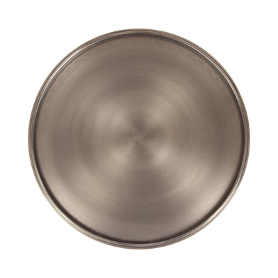 Engles Adjustable Polished Metal Table and Plant Stand