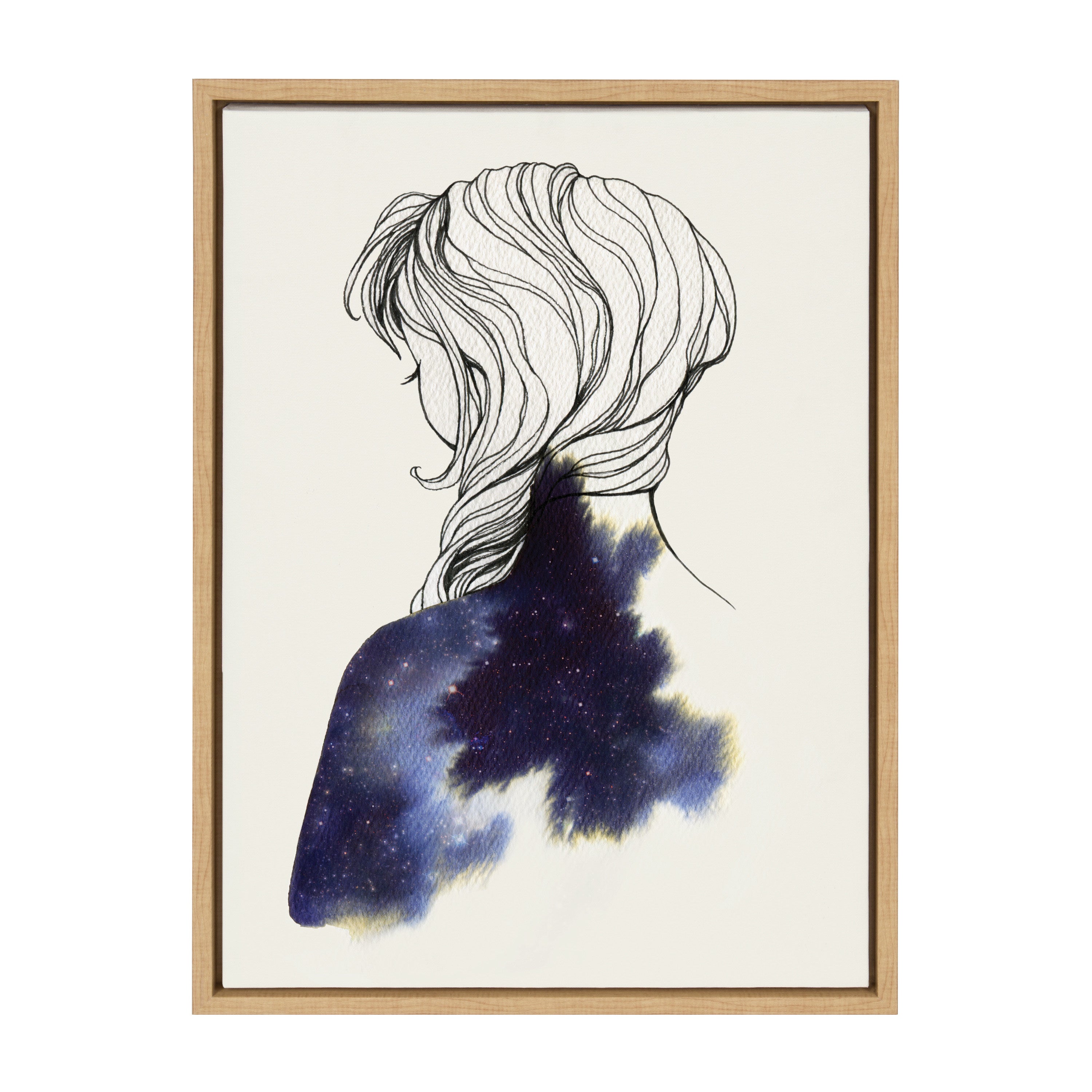 Sylvie Within Framed Canvas by Faryn Hughes