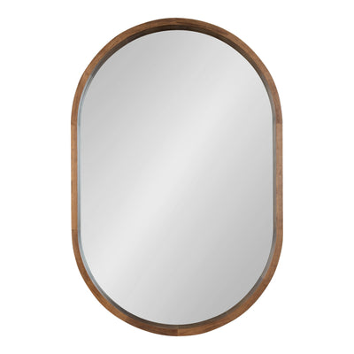Hutton Wood Framed Capsule Mirror by kateandlaurel - product image 3 for Resin Society