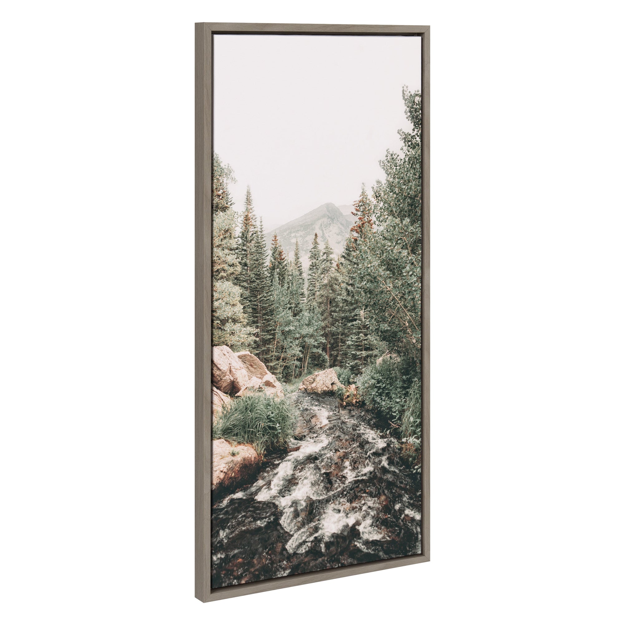 Sylvie Meet Me Here Framed Canvas by kateandlaurel - product image 7 for Resin Society