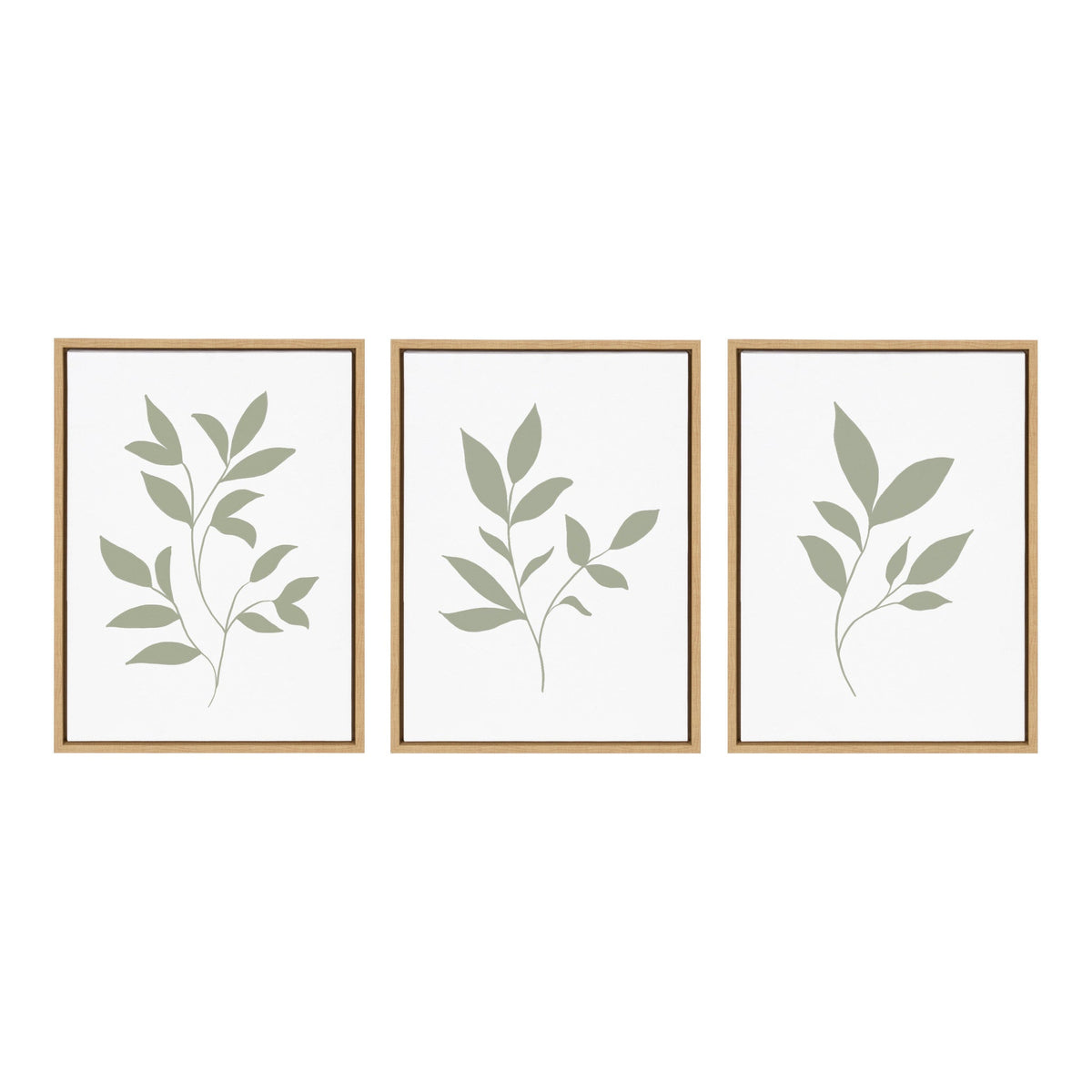 Sylvie Modern Sage Green Botanical Outdoor Nature Print 1 by kateandlaurel - product image 2 for Resin Society