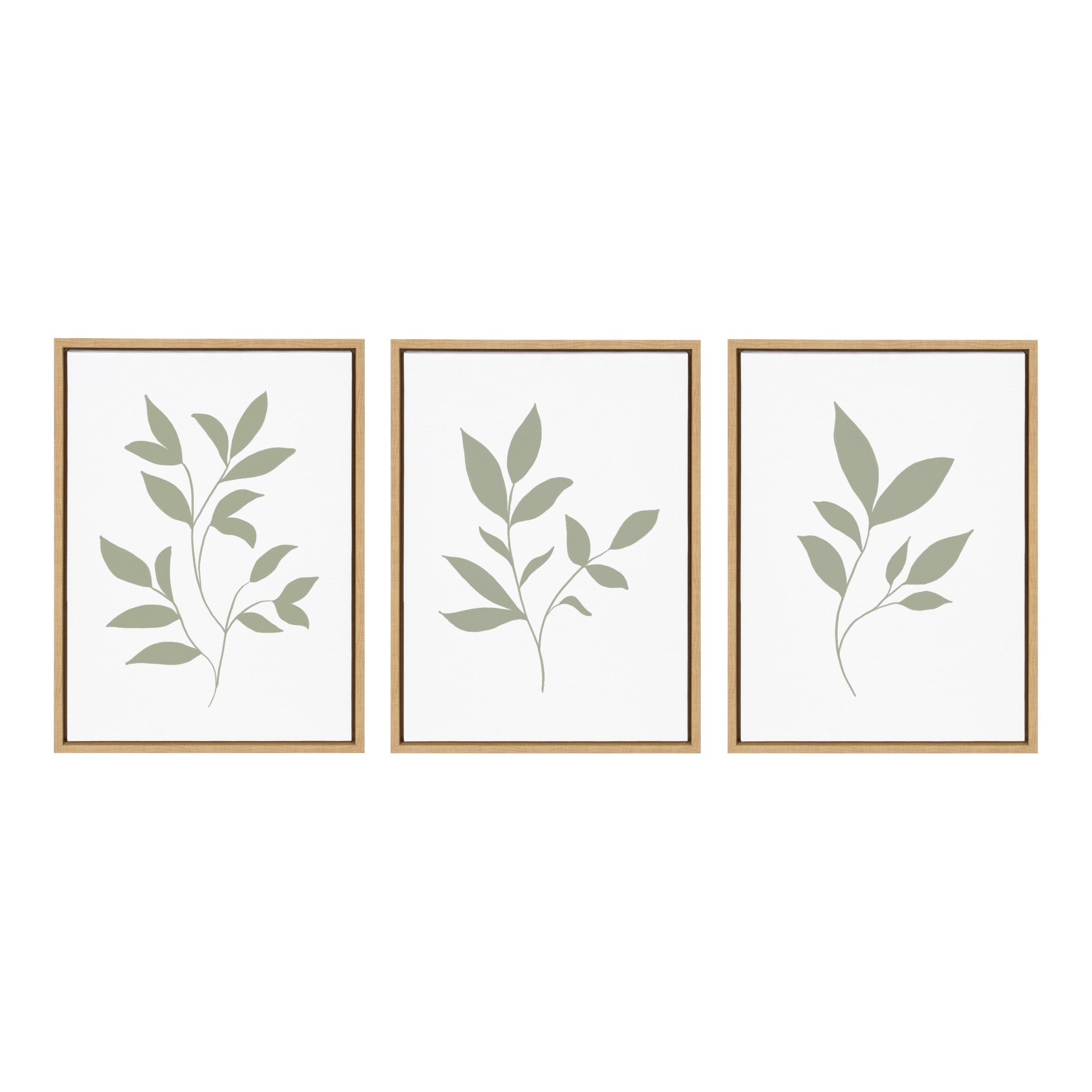 Sylvie Modern Sage Green Botanical Outdoor Nature Print 1 by kateandlaurel - product image 2 for Resin Society