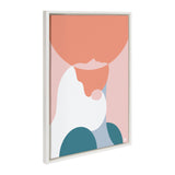 Sylvie You Are Enough Framed Canvas by kateandlaurel - product image 2 for Resin Society