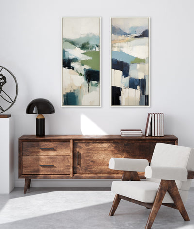 Sylvie Skyline II Framed Canvas by Amy Lighthall