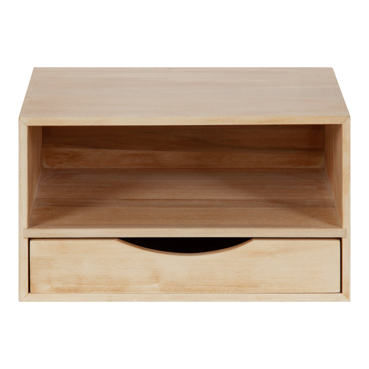 Hutton Floating Wall Shelf with Drawer by kateandlaurel - product image 3 for Resin Society