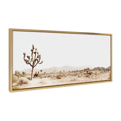 Sylvie Lone Joshua Tree Framed Canvas by Amy Peterson Art Studio by kateandlaurel - product image 12 for Resin Society