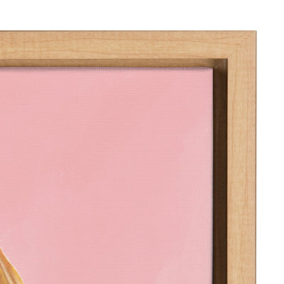 Sylvie Rose Glasses Framed Canvas by kateandlaurel - product image 3 for Resin Society