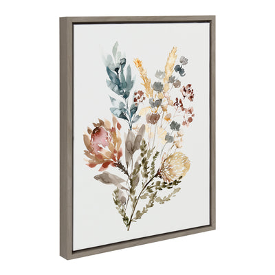 Sylvie Wildflower Bunch Framed Canvas by kateandlaurel - product image 10 for Resin Society