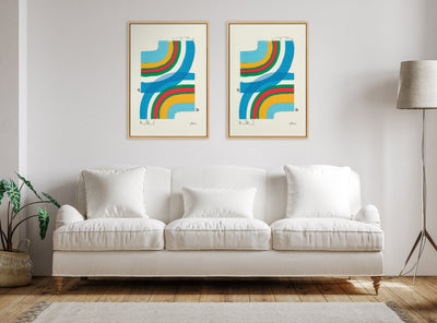 Sylvie A Plan For Myself Framed Canvas by Amber Vittoria