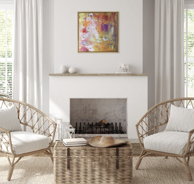 Sylvie Changes Framed Canvas by kateandlaurel - product image 5 for Resin Society