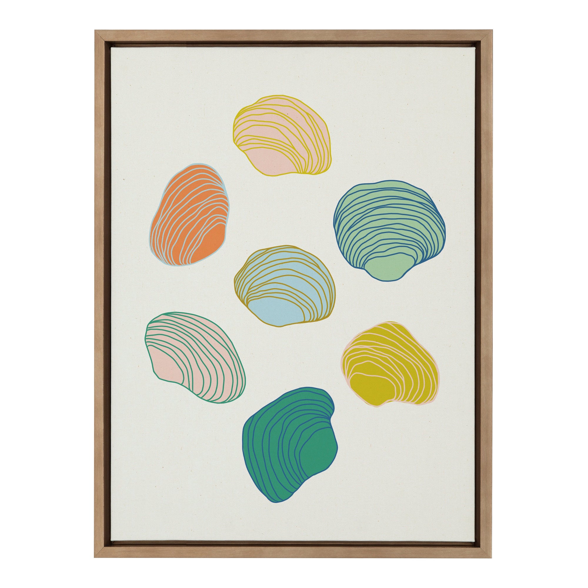 Sylvie Found Framed Canvas by kateandlaurel - product image 10 for Resin Society