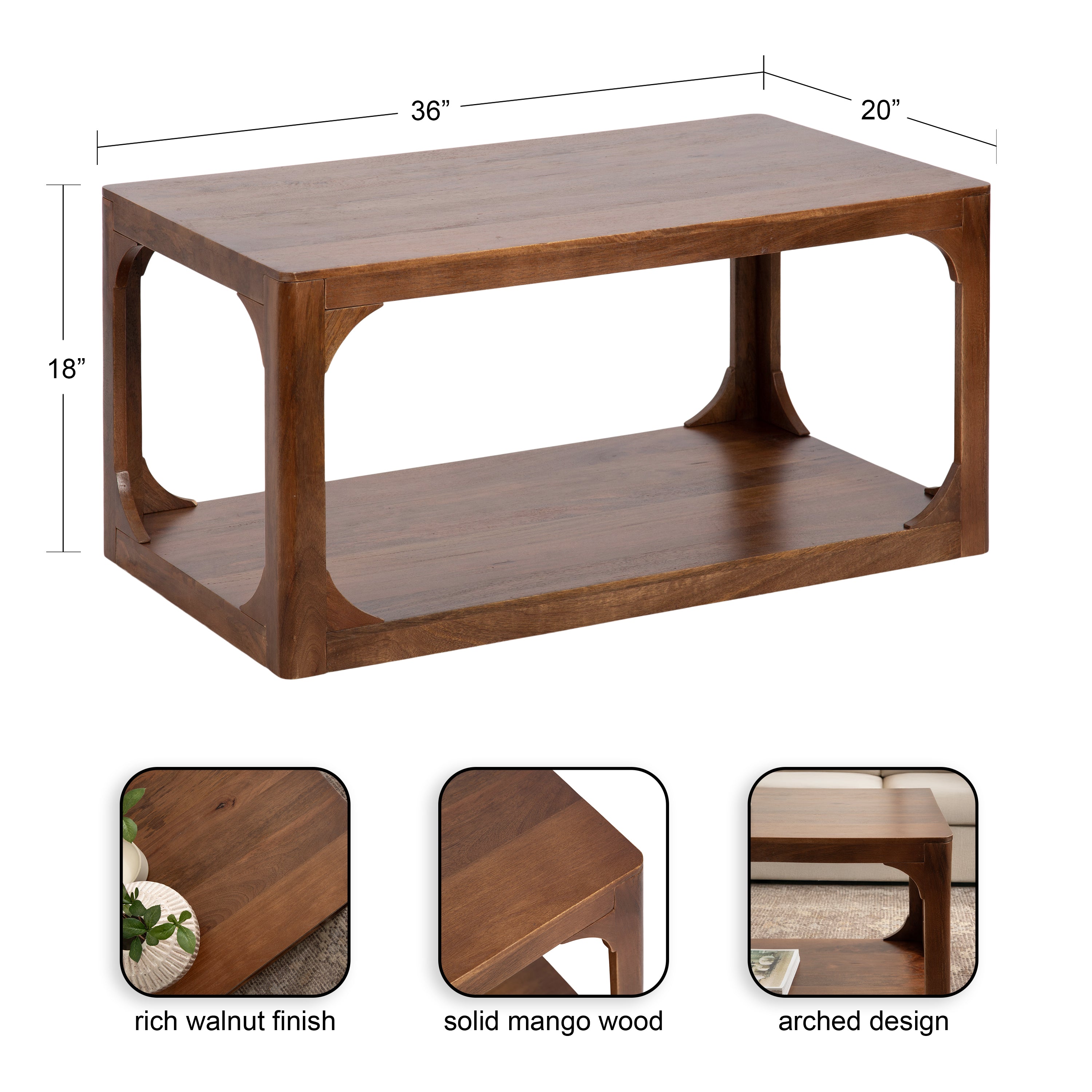 Dahl Rectangle Coffee Table