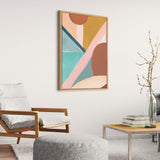 Sylvie Teotitlan Valley Study 2 Framed Canvas by kateandlaurel - product image 6 for Resin Society