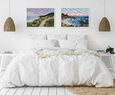 Sylvie Traverse City Framed Canvas by Emily Kenney by kateandlaurel - product image 6 for Resin Society