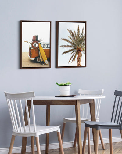 Sylvie Surfboard Paradise Framed Canvas Set by The Creative Bunch Studio by kateandlaurel - product image 8 for Resin Society