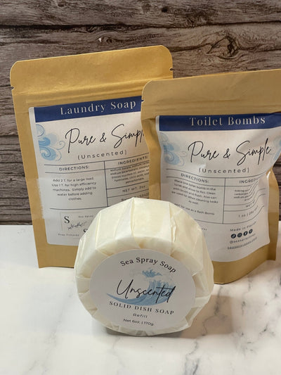Zero Waste Essentials Starter Bundle by Sea Spray Soap - product image 7 for Resin Society