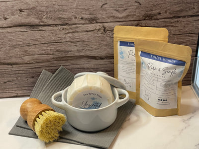 Zero Waste Essentials Starter Bundle by Sea Spray Soap - main product image for Resin Society