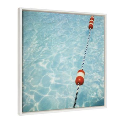 Sylvie Ropes Framed Canvas by Alicia Bock